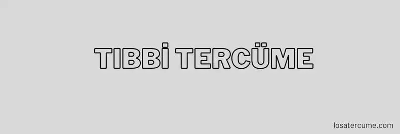 Tıbbi tercüme